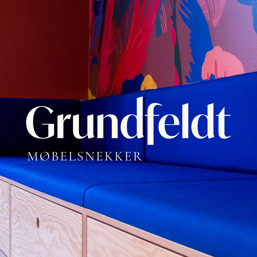 Visuelt arbeid fra Marlene McCanns tid som frilans grafisk designer.